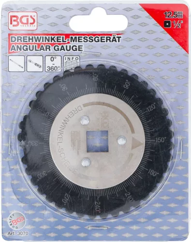 BGS technic Szögrehúzó tárcsa, 1/2", négyzetes fejjel (BGS 3070)