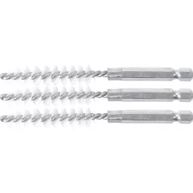   BGS technic Nylonkefe készlet | 10 mm | 1/4" | 3 darabos | a BGS 3078 kefekészlethez (BGS 3078-10-N)