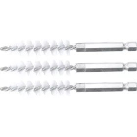   BGS technic Nylonkefe készlet | 12 mm | 1/4" | 3 darabos | a BGS 3078 kefekészlethez (BGS 3078-12-N)