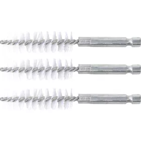   BGS technic Nylonkefe készlet | 15 mm | 1/4" | 3 darabos | a BGS 3078 kefekészlethez (BGS 3078-15-N)