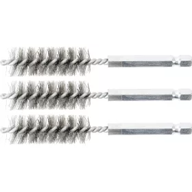   BGS technic Acélkefe készlet | 15 mm | 1/4" | 3 darabos | a BGS 3078 kefekészlethez (BGS 3078-15-S)