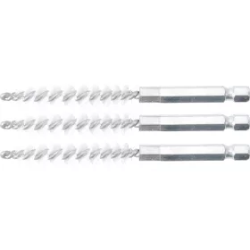   BGS technic Nylonkefe készlet | 8 mm | 1/4" | 3 darabos | a BGS 3078 kefekészlethez (BGS 3078-8-N)