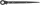 BGS technic Racsnis hajtószár 19x22 mm (BGS 310)