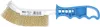 BGS technic Acél kefe, sárgaréz bevonat, 260mm hosszú (BGS 3172)