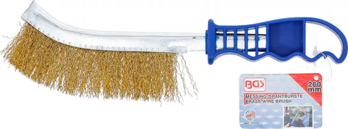 BGS technic Réz szálas drótkefe, 260mm hosszú (BGS 3173)