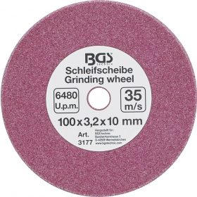   BGS technic Csiszoló tárcsa 100x3,2x10mm, 3180-hoz (1/4", 0,325 és 3/8" láncokhoz) (BGS 3177)