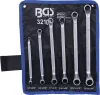 BGS technic 6 részes 75 fokban hajlított csillag-csillagkulcs készlet SAE, 1/4"-3/4" (BGS 32105)