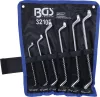 BGS technic 6 részes 75 fokban hajlított csillag-csillagkulcs készlet SAE, 1/4"-3/4" (BGS 32105)