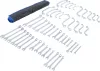 BGS technic 50 részes csillagkulcs és villáskulcs készlet, COLL és metrikus méretek (BGS 32500)