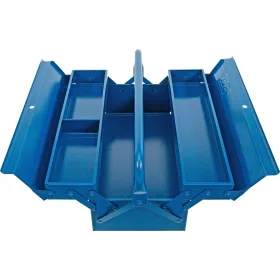   BGS technic Fém szerszámosdoboz | üres | 420 x 200 x 150 mm | 3 rekeszes (33001)
