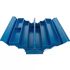   BGS technic Fém szerszámosdoboz | üres | 530 x 200 x 200 mm | 5 rekeszes (33002)