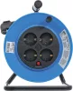 BGS technic Kábeldob | 15 m | 3 x 1,5 mm² | 4 csatlakozóaljzat | IP 20 | 3000 W (BGS 3360)