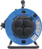 BGS technic Kábeldob | 25 m | 3 x 1,5 mm² | 4 csatlakozóaljzat zárósapkával | IP 44 | 3500 W (BGS 3375)
