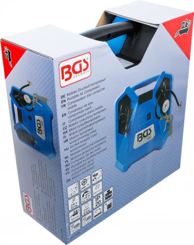 BGS technic Hordozható kompresszor (BGS 3386)