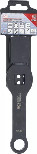 BGS technic Nyomatékimpulzusos csillagkulcs | tizenkétszögletű | 2 ütőfelülettel | 19 mm (BGS 35339)