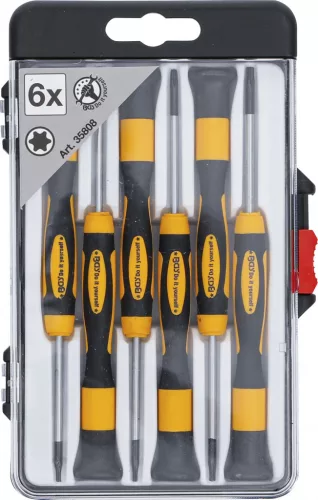 BGS DIY 6 részes precíziós Torx csavarhúzó készlet (BGS 35808)