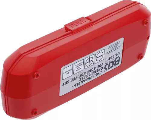 BGS technic VDE szigetelt csavarhúzó készlet, cserélhető fejekkel, 8 darabos (BGS 35813)