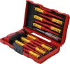 BGS technic VDE szigetelt csavarhúzó készlet cserélhető pengékkel, SL / PH / PZ / Torx, 13 részes (BGS 35814)