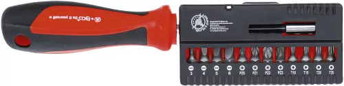 BGS DIY Cserélhető fejű csavarhúzó 12 bittel (BGS 35820)