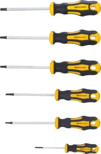 BGS DIY 6 részes Torx csavarhúzó készlet, T10-T30 (BGS 35826)