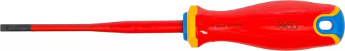 BGS technic VDE csavarhúzó | extra vékony hegy | lapos 4 mm (35855)