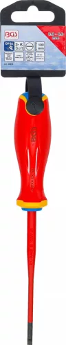 BGS technic VDE csavarhúzó | extra vékony hegy | lapos 4 mm (35855)