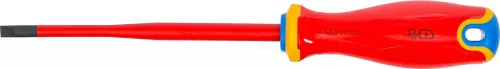 BGS technic VDE csavarhúzó | extra vékony hegy | lapos 5,5 mm (35856)