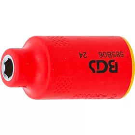   BGS technic VDE dugókulcs hatszögletű | 10 mm (3/8") | 6 mm (35868)