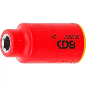   BGS technic VDE dugókulcs hatszögletű | 10 mm (3/8") | 7 mm (35869)