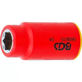   BGS technic VDE dugókulcs hatszögletű | 10 mm (3/8") | 10 mm (35871)