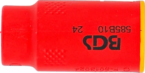 BGS technic VDE dugókulcs hatszögletű | 10 mm (3/8") | 10 mm (35871)
