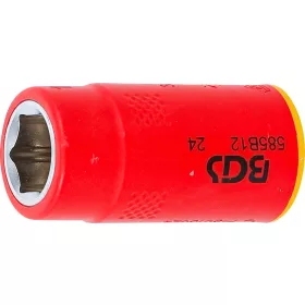   BGS technic VDE dugókulcs hatszögletű | 10 mm (3/8") | 12 mm (35872)