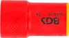 BGS technic VDE dugókulcs hatszögletű | 10 mm (3/8") | 15 mm (35875)