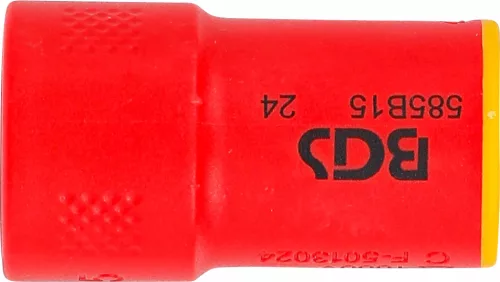 BGS technic VDE dugókulcs hatszögletű | 10 mm (3/8") | 15 mm (35875)
