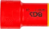 BGS technic VDE dugókulcs hatszögletű | 10 mm (3/8") | 17 mm (35877)