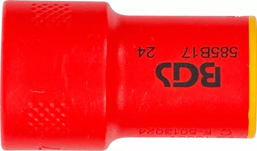 BGS technic VDE dugókulcs hatszögletű | 10 mm (3/8") | 17 mm (35877)