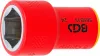BGS technic VDE dugókulcs hatszögletű | 10 mm (3/8") | 18 mm (35878)