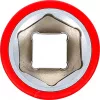 BGS technic VDE dugókulcs hatszögletű | 10 mm (3/8") | 18 mm (35878)