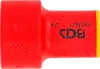 BGS technic VDE dugókulcs hatszögletű | 10 mm (3/8") | 21 mm (35880)