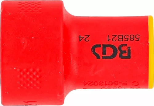 BGS technic VDE dugókulcs hatszögletű | 10 mm (3/8") | 21 mm (35880)