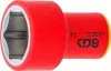 BGS technic VDE dugókulcs hatszögletű | 10 mm (3/8") | 22 mm (35881)