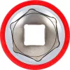 BGS technic VDE dugókulcs hatszögletű | 10 mm (3/8") | 22 mm (35881)