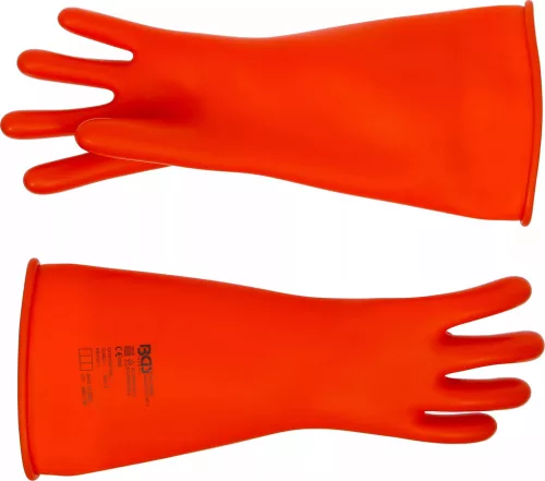 BGS technic Villanyszerelő védőkesztyű | természetes latex szigetelő védelemmel | Méret 9 (L) (35890)