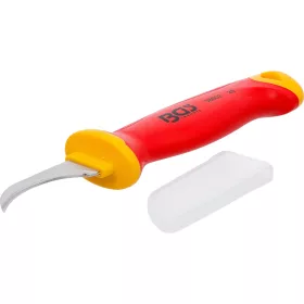   BGS technic VDE kábelkés horgas pengével, 180 mm, 50 mm-es pengével (BGS 35893)