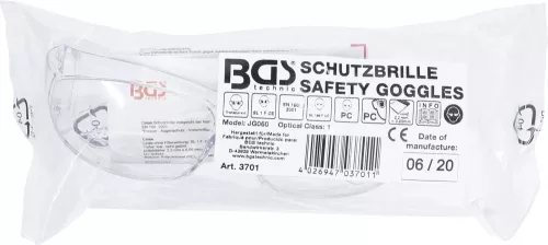BGS technic Védőszemüveg | átlátszó (BGS 3701)