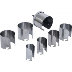   BGS DIY 7 részes lyukfűrész, átmérő: 26-63 mm, mélység: 2" (BGS 3904)