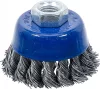 BGS technic Kúpos drótkorong kefe M14x2, 65mm átmérőjű (BGS 3980)