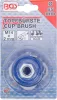 BGS technic Kúpos drótkorong kefe M14x2, 65mm átmérőjű (BGS 3980)