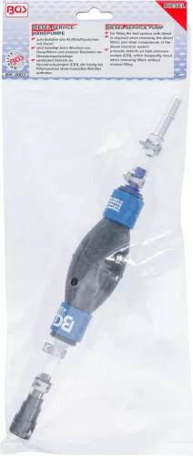 BGS technic Diesel légtelenítő pumpa, kézi (BGS 4063)