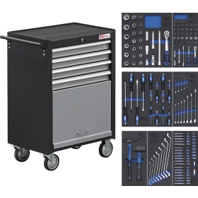   BGS technic Szerszámkocsi „Azubi” 4 fiókkal és alsó tárolórekesszel, 151 szerszámmal (BGS 4086)